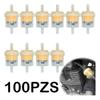 Motorcycle Gasoline Filter Vertical Flow 100 Pack