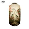 Oriental Style Paper Lantern Japanese Ukiyo-e Traditional Crane Printed Lantern Izakaya Restaurant Cuisine Wedding Party Decor