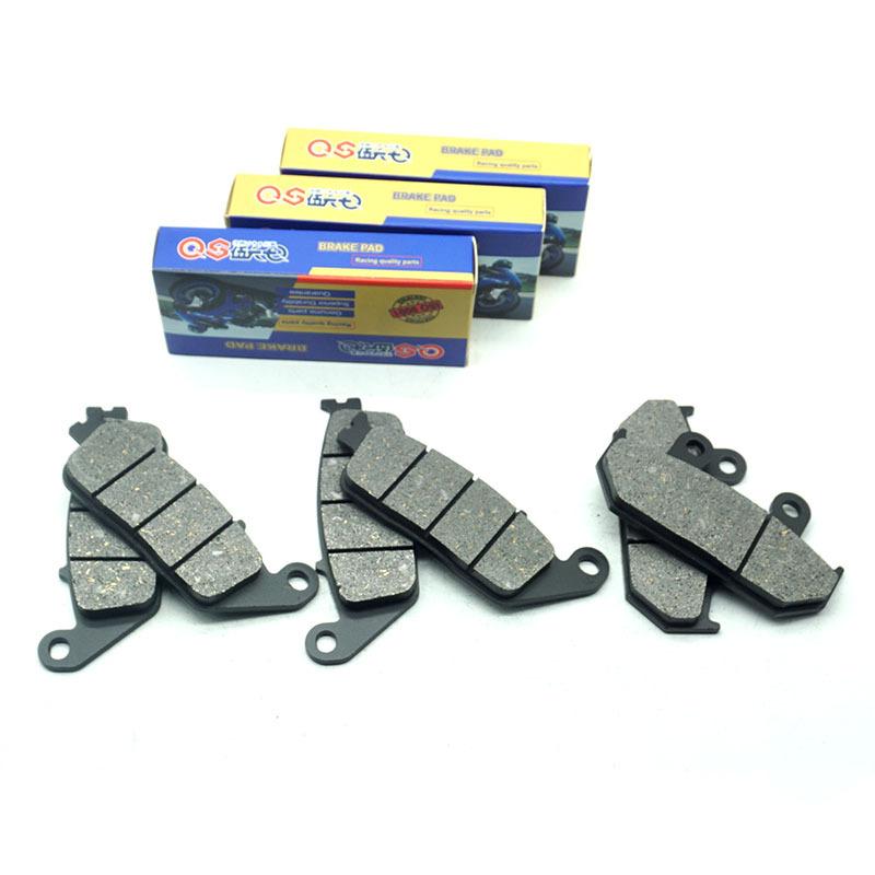 Motorcycle Front Rear Brake Pads for SUZUKI AN650 Burgman/Skywave 650 2002- AN650A 2004-2012 Skywave 650LX 2012- AN650Z