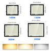 LED Floodlight Spotlight 10/20/30/50/100/150/200/300W Outdoor Lighting  Waterproof Garage Gym Street Gate Wall Lamps AC220/110V