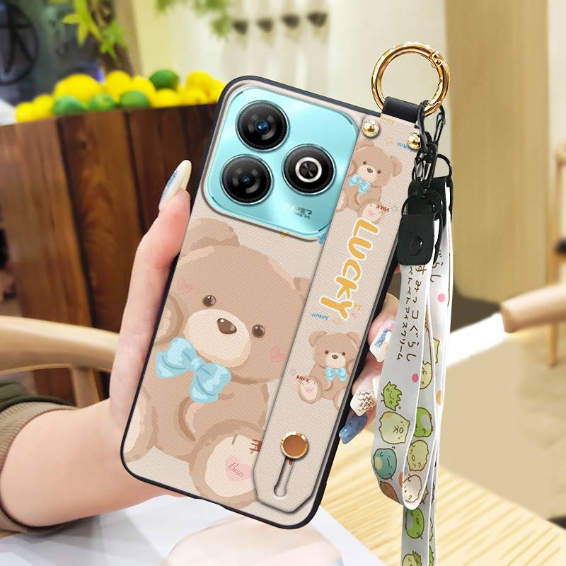 Защитный чехол-накладка для телефона ZTE Blade A75 4G/Z2359, противоударный силиконовый мягкий чехол, мультяшный модный дизайн, милый