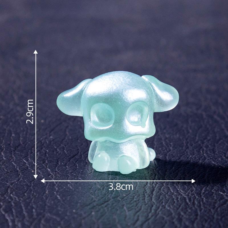 Luminous Halloween Elf Figurines Cute Particle Decorations Hanging AccessoriesMicro-landscape Small Ornaments