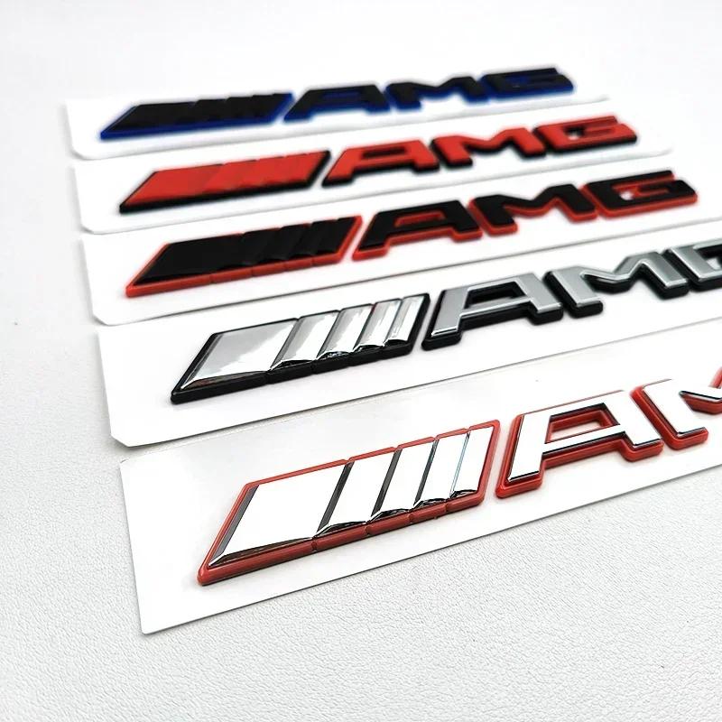 Car Sticker Benz Hot 2026 New For Benz New 3d ABS Logo AMG Emblem Letters Car Trunk Badge For Mercedes Benz A B C E S GLA GLB GL
