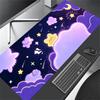 Мультяшный Медведь Фиолетовое Облако Коврик для Мыши Большой Противоскользящий Резиновый Настольный Коврик для Игр Офиса Клавиатуры Ноутбука Аксессуары для ПК Геймер