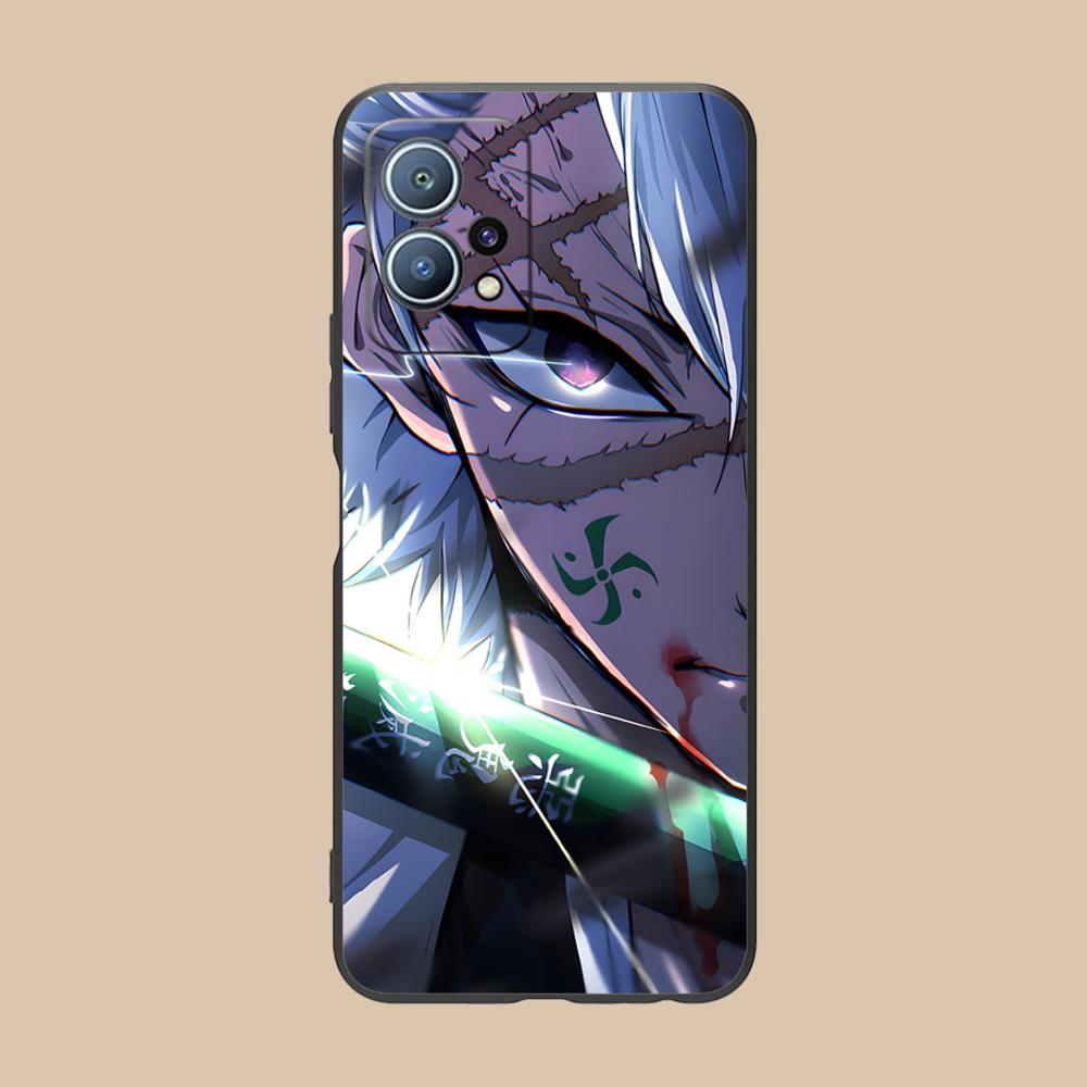 Demon Slayer Sanemi Phone Case for Huawei P60 P50 P40 P30 P20 P10 P9 P8 Pro Lite Plus Colour Printing Protective Pretty Luxury