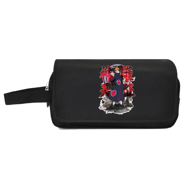 Naruto Edition Japanese-Style Pencil Case for Students, Large Capacity, Anime Design