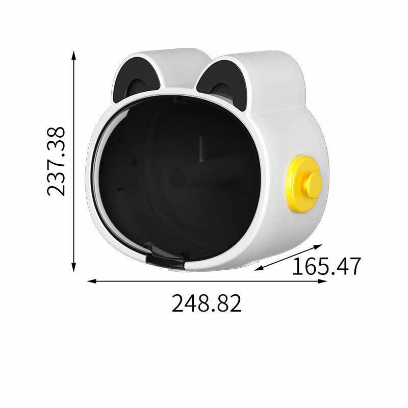 Ящик для хранения туалетной мочалки, коробка для всасывания салфеток, бытовой настенный неперфорированный туалетный водостойкий стеллаж для хранения рулонной бумаги
