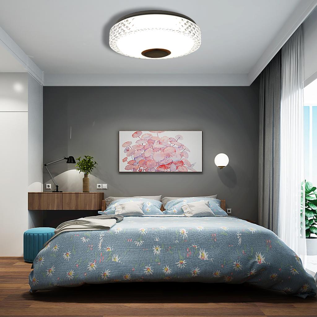 300W Modern LED Ceiling Lights RGB Home Lighting APP Bluetooth Music Light Bedroom Lamps Smart Ceiling Lamp Remote Control