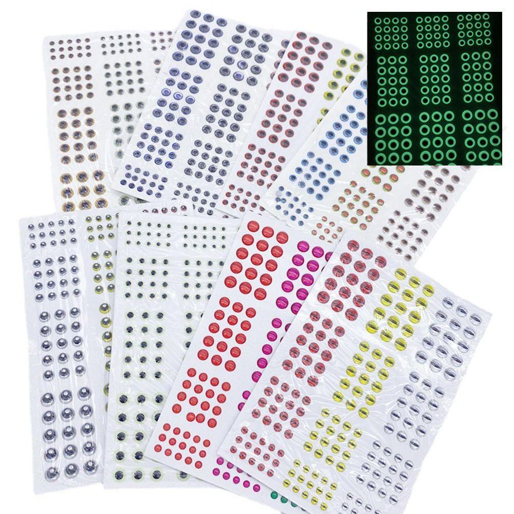 3 мм 4 мм 5 мм 6 мм глаза для рыбной приманки 3D глаза для рыболовной приманки 2024 3D голографический глаз