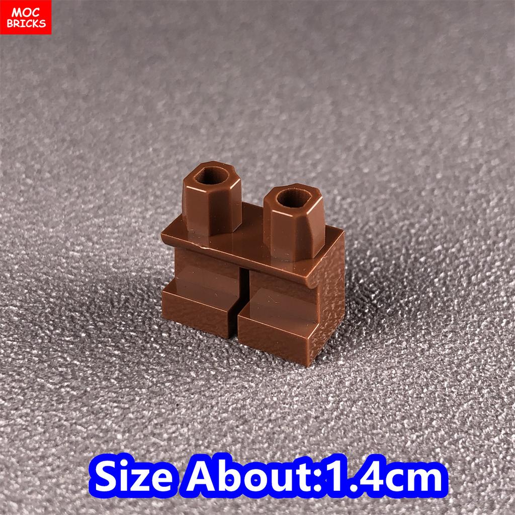 Нетоксичные 10 шт./Лот Moc Кирпичи Штаны Платье Короткие Ноги Печать Тело Одежда Совместимые С Другими Сборные Частицы Игрушки Подарки