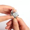 Часы-кольцо JEWELRYWE Простые часы с большим циферблатом Популярные водонепроницаемые аналоговые кварцевые деловые часы