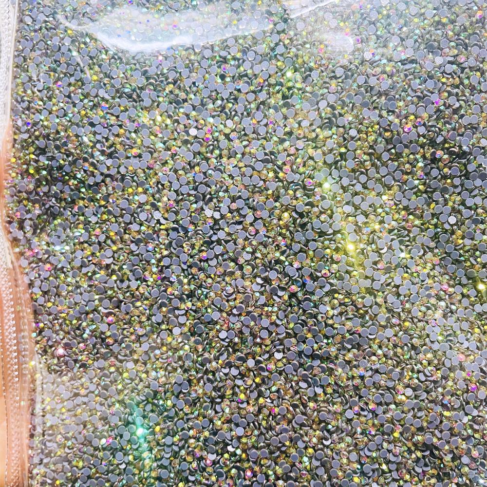 Iron Strass Glue Hotfix Rhinestone Factory Crystal Glass Rhinestones Hot Fix Rhinestone SS6 Flatback 1KG