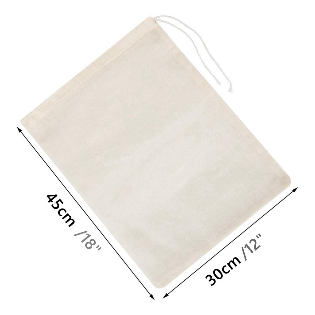 Reusable Nut Milk Bags Strainers Unbleached Natural Cotton Cheesecloth Bag Food Cheese Yogurt Filter Kitchen Fine Mesh Strainer