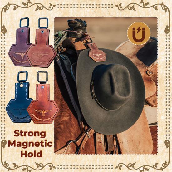 Магнитный зажим для шляпы Держатель для ковбойской шляпы с сильным магнитом Дорожная сумка Солнцезащитные очки Ключи Прочный уличный органайзер