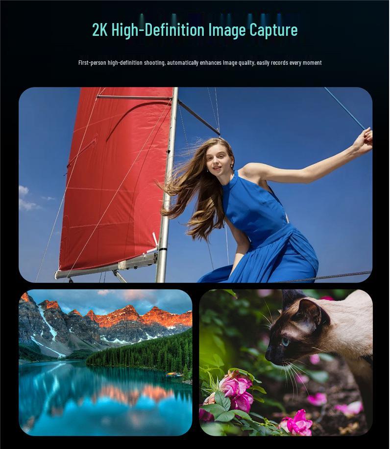 AI Smart Glasses with 800W Camera, Anti-shake, Photo Translation, Call Recording, Voice Assistant - Model CY01-01
