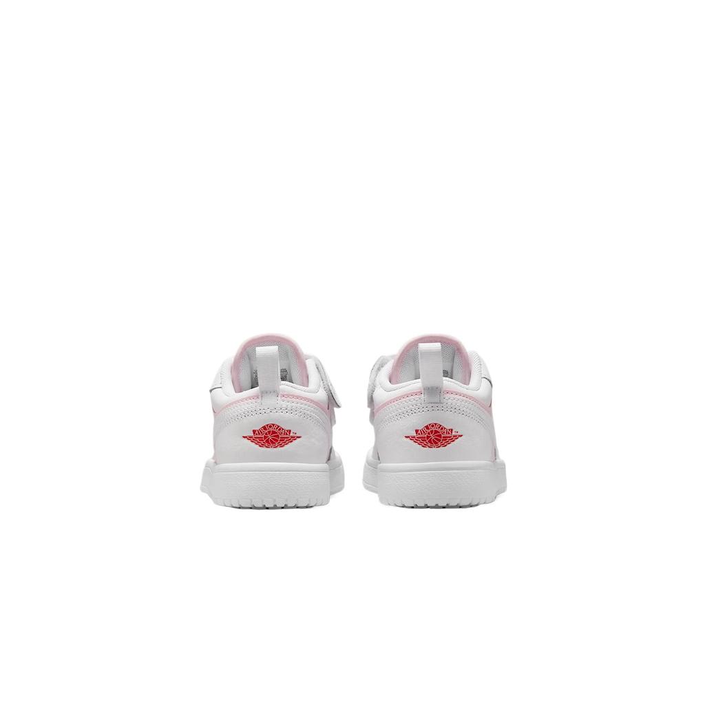 Кроссовки Air Jordan 1 Low ALT PS Pink Foam Kids Fire-Red White DR9748-608