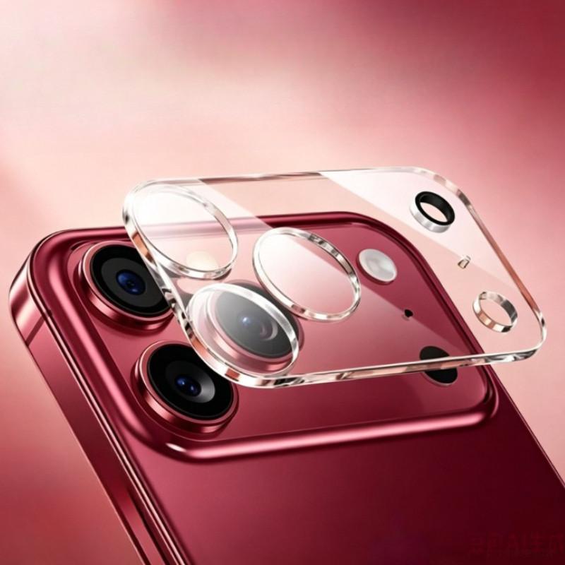 For iPhone 18 17 Pro Max Camera Lens Protector 3D Tempered Glass for Iphone 18ProMax 17ProMax HD Anti Scratch Back Lens Cover 4