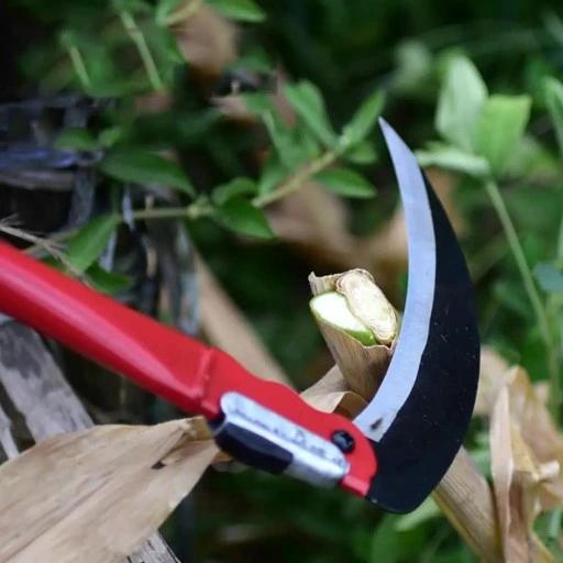 Kosa Sierp Do Podcinania Ręczny Składany Ostrze 40 Cm Ogrodniczy Ręczna Nóż