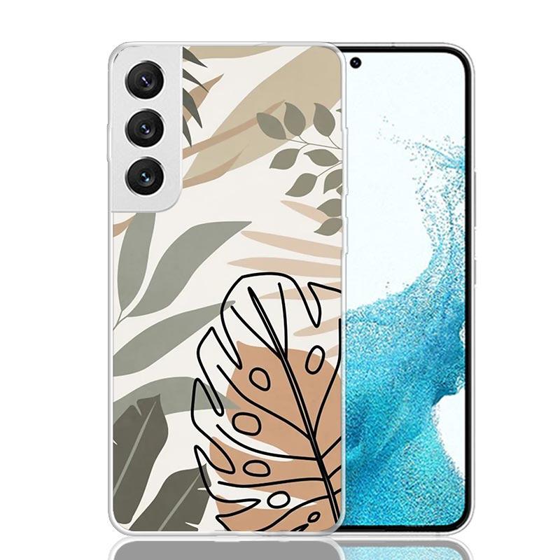 Абстрактный Чехол для Телефона с Линией Лица Женщины для Samsung Galaxy S26 Ultra S23 S24 S25 Edge S20 FE S21 S22 Plus Мягкий Чехол с Рисунком Забавный