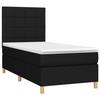 VidaXL Slat Bed Base with Mattress and LED, Upholstered Bed, Single Bed, Adult Bed for Interior Bedroom, 3135407