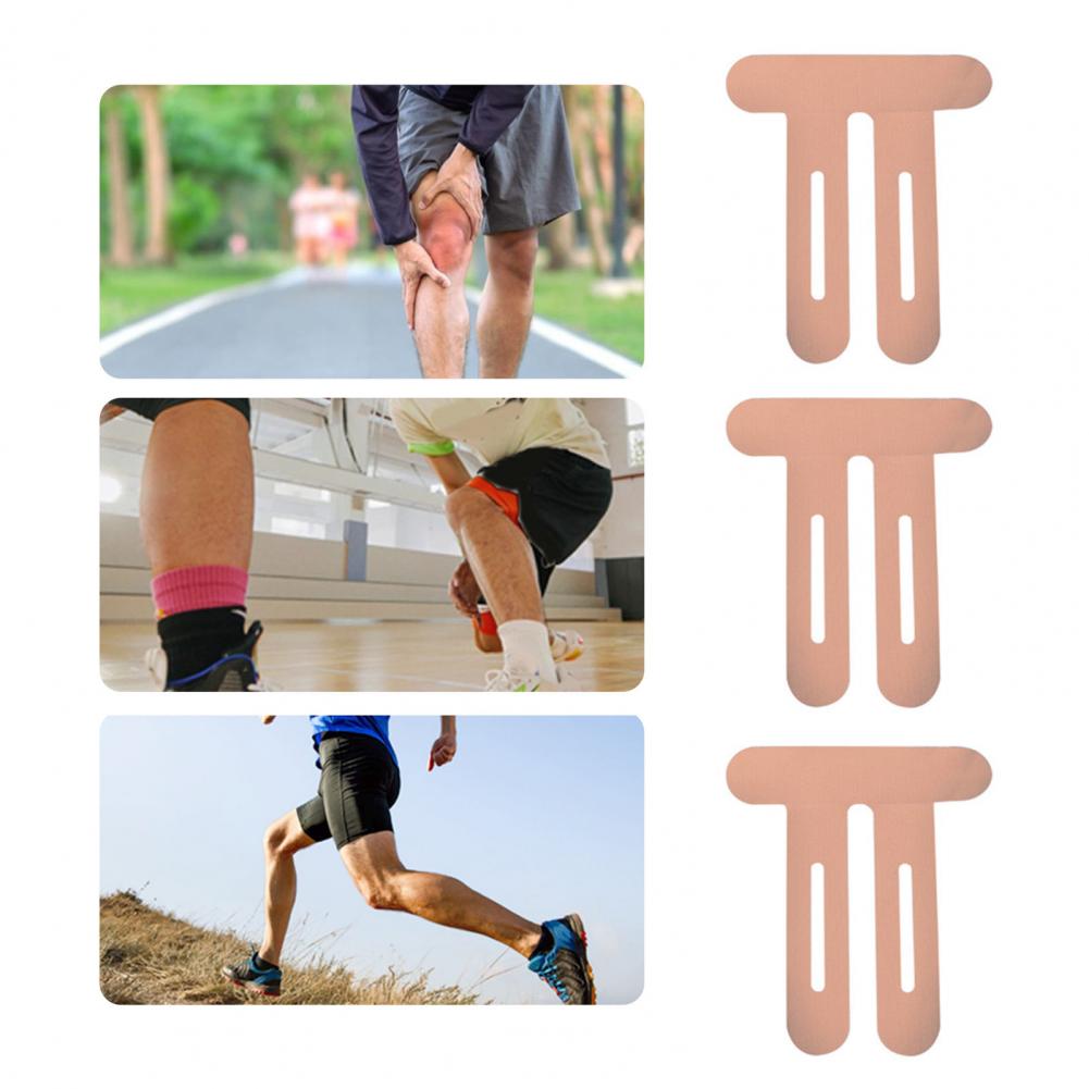 Лента для колена эластичная регулируемая кинезиологическая лента 10 шт предварительно нарезанная кинезиологическая лента для колена для бега походов верховой езды для мышц