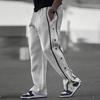 Men's Overalls Drawstring  Multi Pocket Casual Pants Hiking Pants Cotton Twill Pants