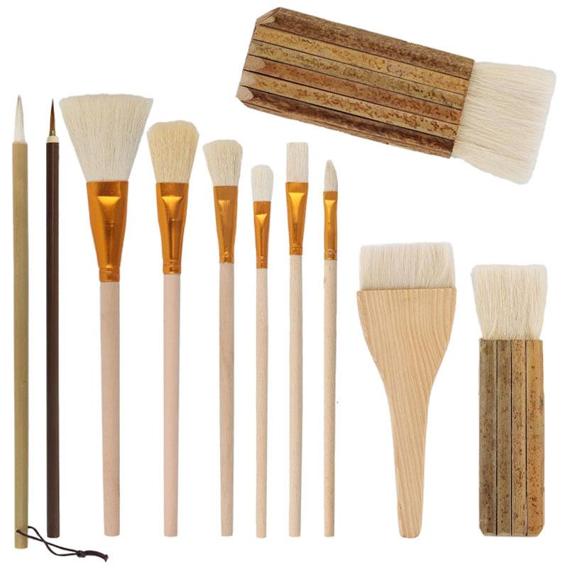 Набор кистей для керамики и акварели Gold Tip - Серия Boutique S