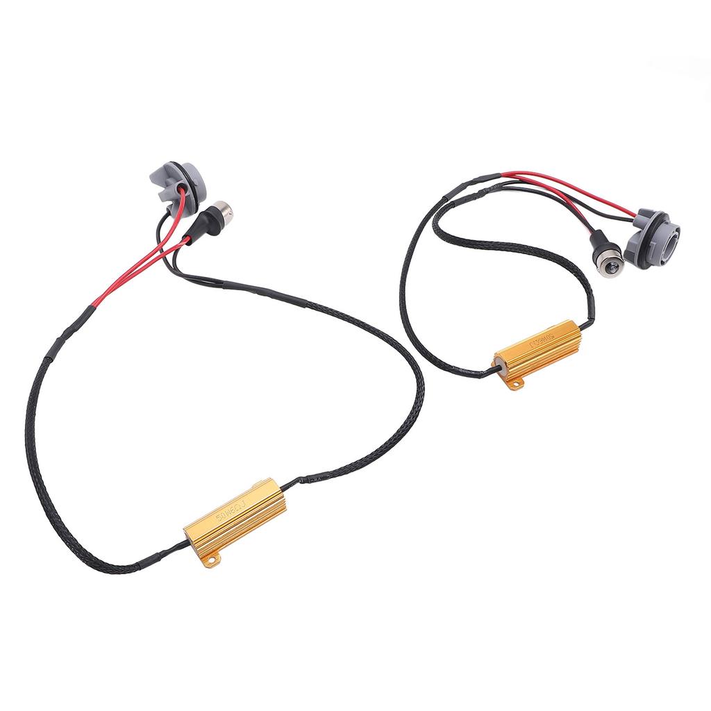 50 Вт 6 Ом LED Декодер-резистор Антимерцание Автомобильные лампы Резистор Адаптер жгута для указателя поворота Дневной ходовой свет