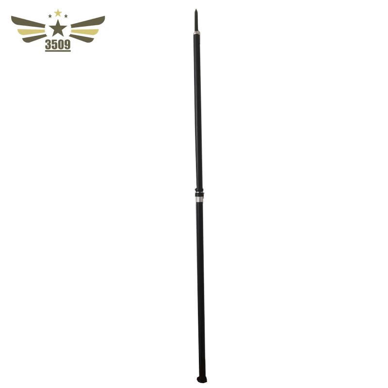 3509 Multifunction Telescopic Patrol Baton with Flashlight