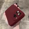 Роскошный чехол из жидкого силикона для iPhone 17 16 11 12 13 14 15 Pro Max Plus Air Мягкий Ударопрочный Защитный Чехол Funda Coque