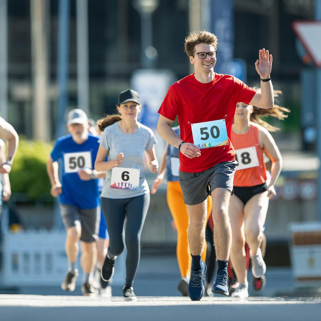 PATIKIL Running Bib Race Competitor Numbers with Safety Pins for and Competitive Multicolor Tear-Resistant Numbers, 7x6", 1-500 Marathons, Sports,