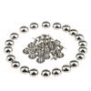 20 Pieces Mushroom Dome Rivets Studs Spikes for Leather Craft Bag 8mm - Silver