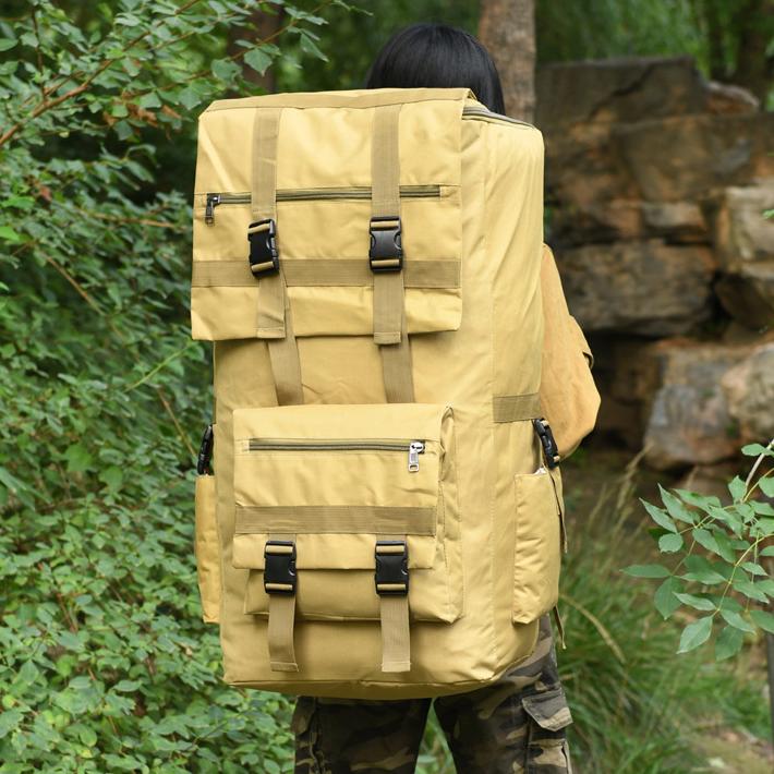 120л большой емкости открытый туристический рюкзак военный тактический рюкзак кемпинг походный рюкзак