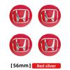 56mm 60mm 65mm Car Wheel Center Hub Cap Rim Cover Stickers For Honda Civic Fit Jazz Accord CRV City Odyssey Passport Pilot Vezel
