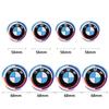 Hot For BMW M  4pcs 56mm 68mm Car Styling Wheel Center Hub Cap Auto Rim Covers for BMW E36 E46 E53 E90 E60 E61 E93 E87 X1 X3 X5 F30 F20 G30