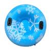 43.3 Inch Snow Sled Inflatable Tube for Kids and Adults with Handles