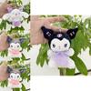 Очаровательная плюшевая брелок-кукла Sanrio Melon Melody для девочек. Милая идея для подарка
