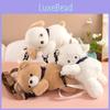 Lightweight Plush Backpack Fun Cartoon Doll Messenger Bag Bear Dog Sheep Gift