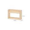 Wood Nursery Book Shelf Wall Mounted,Floating Bookshelf for Kids Room,Toys and Books Storage Organizer Bookshelves for Bedroom