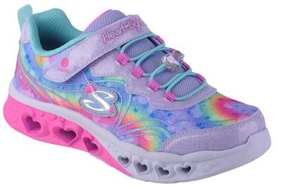 Кроссовки Flutter Heart Lights-Groovy Swirl для девочки розовые