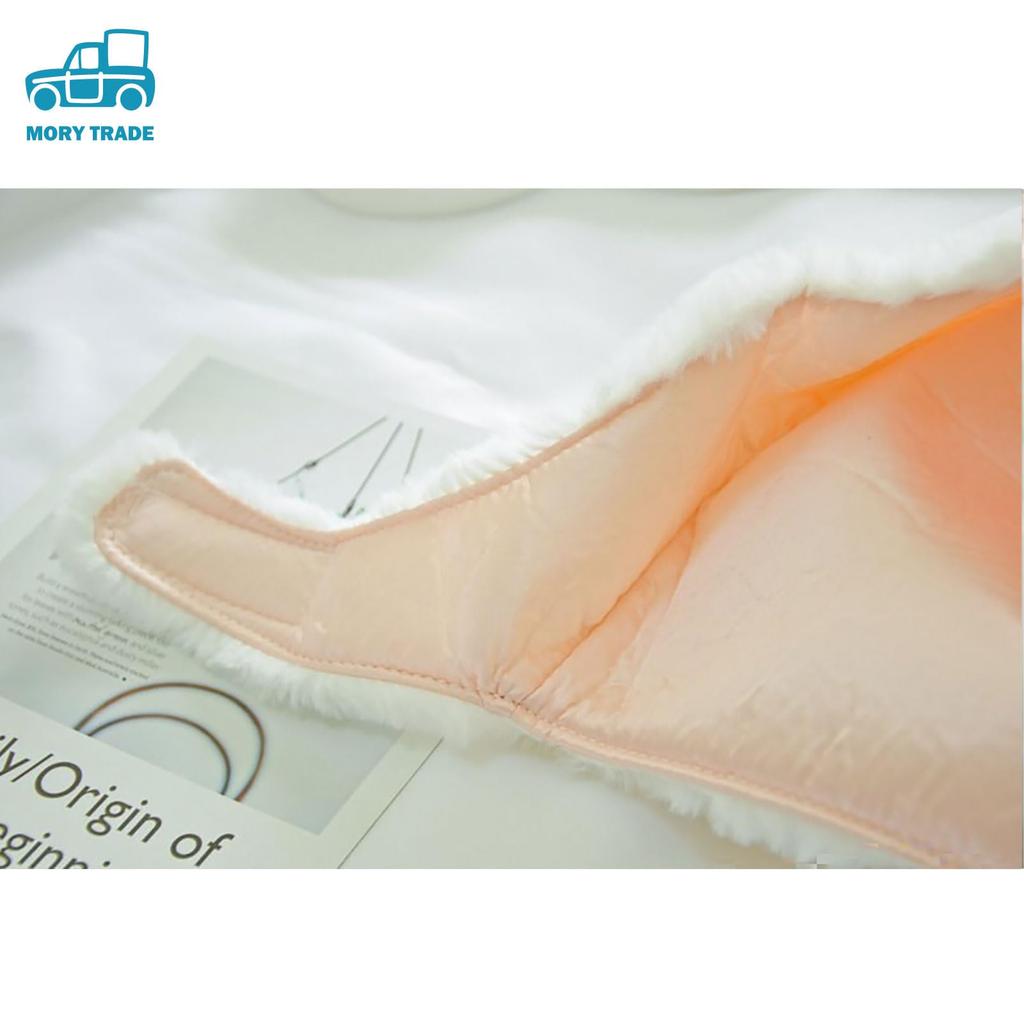 MORYTRADE Funny Plush Headgear Hat, Cosplay, Halloween, Black Rabbit