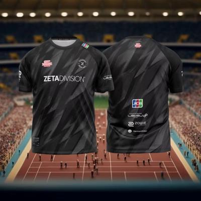 Мужская футболка E-Sports Командная джерси Zeta Division Identity V С коротким рукавом Мужская Женская футболка Летняя Детская Футболка оверсайз Топ