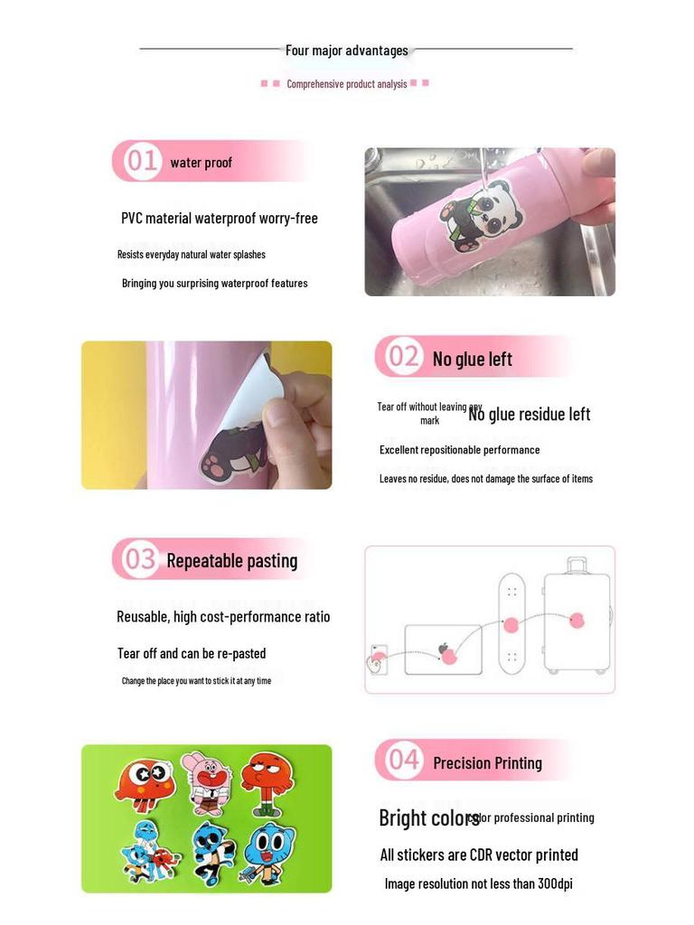 100 Classic Super Mario Cartoon Graffiti Stickers for Car, Luggage, and Cup