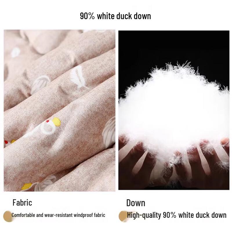 LANGSHA Женские термобрюки с подкладкой из флиса и утеплителем из пуха белой утки