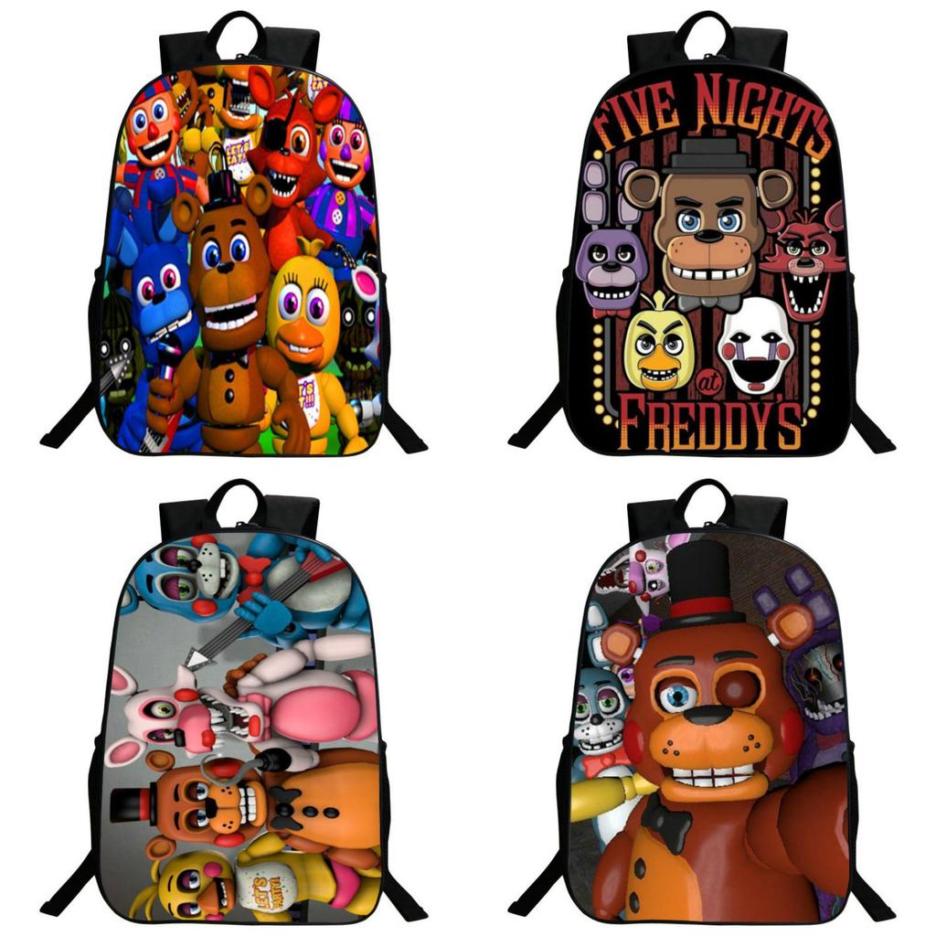 Яркий рюкзак Five Nights At Freddy's с аниме-принтом для детей и студентов