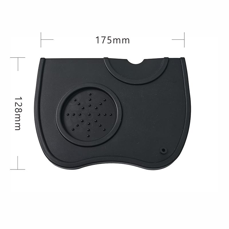 Нескользящий силиконовый коврик для темперовки кофе для барной стойки