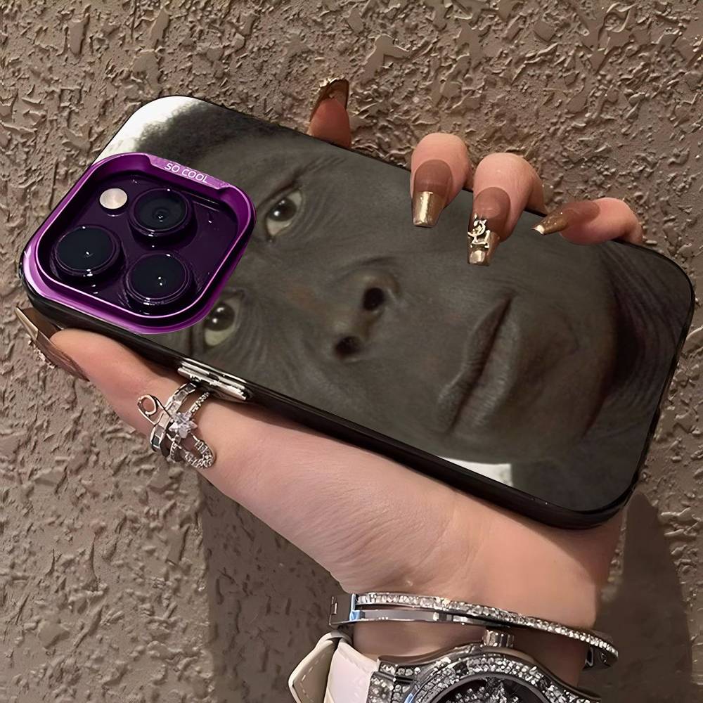 Смешной чехол для телефона с изображением уродливого мужчины для IPhone 16 15 14 13 12 11 Pro Max 17 Plus Яркая накладка