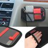 Car Storage Bag Oxford Fabric Mesh Nets Auto Organizer Car Door Dashboard Seat Back Net Pocket Car Interior Stowing Tidying Kit