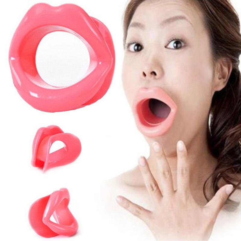 Silicone Mouth Trainer Face Slimmer Mouth Massage Exercise Muscle Tightener Tool