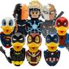 Популярные игрушки Герои Marvel Соколиный Глаз Черная Вдова Человек-Паук Веном Капитан Америка Супермен Ручная Сборка Игрушка Подарок на День Рождения